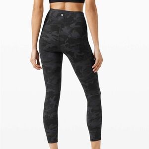 LULULEMON Invigorate High Rise leggings 25” size 4